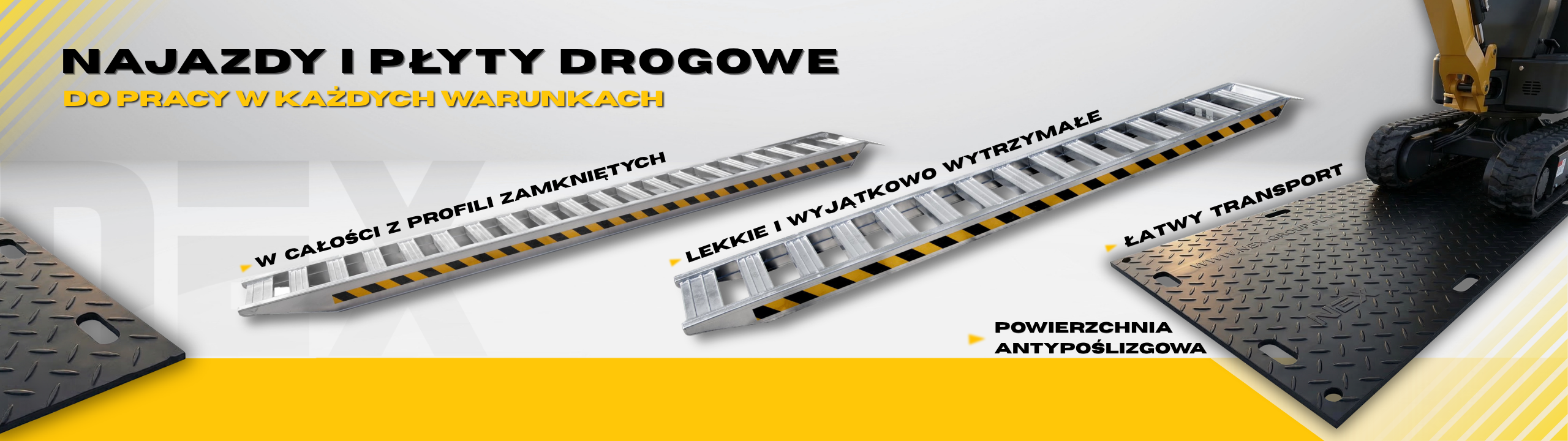 Najazdy i płyty drogowe